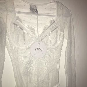 Princess Polly Bodysuit White